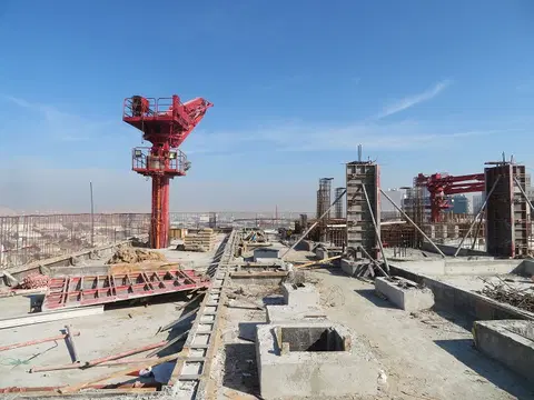 Alexis Tower, Downtown Jebel Ali construction progress — 8 March 2023, 47.12% complete, photo 10 of 10