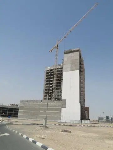 Alexis Tower, Downtown Jebel Ali construction progress — 31 July 2023, 57.36% complete, photo 10 of 10