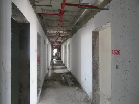 Alexis Tower, Downtown Jebel Ali construction progress — 31 July 2023, 57.36% complete, photo 4 of 10
