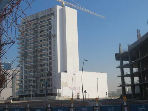 Alexis Tower, Downtown Jebel Ali construction progress — 6 December 2023, 71.43% complete, photo 4 of 8