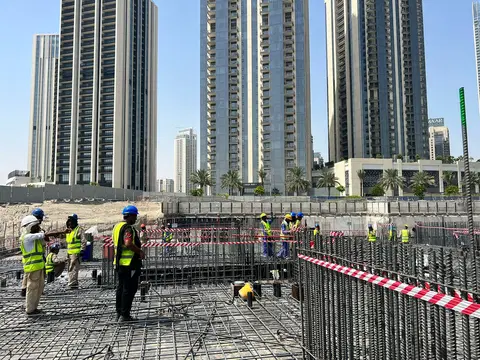 Creek Crescent, Creek Island construction progress — 31 May 2023, 6.13% complete, photo 2 of 6