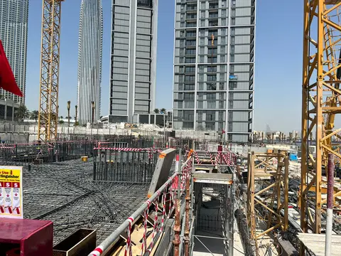 Creek Crescent, Creek Island construction progress — 31 May 2023, 6.13% complete, photo 1 of 6