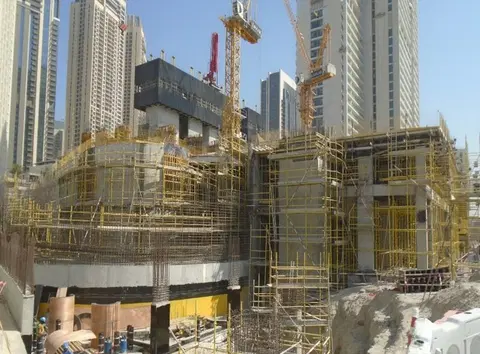 Ход строительства Creek Palace, Dubai Creek Harbour — 8 июня 2023, готовность 15.22%, снимок 1 из 2
