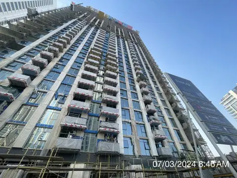 Ход строительства Creek Palace, Dubai Creek Harbour — 12 марта 2024, готовность 54.80%, снимок 6 из 7
