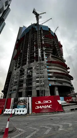 Aykon City 3, Business Bay construction progress — 12 April 2026, 31.35% complete, photo 2 of 10