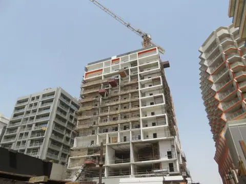 Binghatti Point, Dubai Silicon Oasis construction progress — 23 August 2021, 82.71% complete, photo 6 of 9
