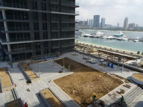 Ход строительства Beach Isle @ Emaar Beachfront, Emaar Beachfront — 28 декабря 2022, готовность 86.17%, снимок 9 из 12
