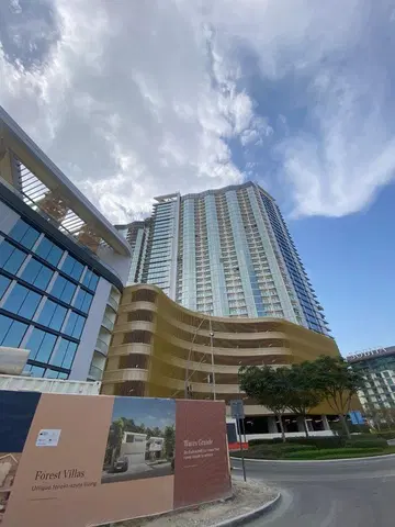 Sobha Hartland Waves, Mohammed Bin Rashid City construction progress — 27 February 2023, 96.51% complete, photo 3 of 13