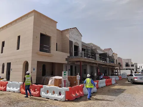 Jasmine Lane, Jumeirah Golf Estates construction progress — 23 February 2024, 71.04% complete, photo 3 of 12