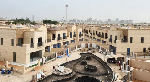 Jasmine Lane, Jumeirah Golf Estates construction progress — 7 August 2024, 87.46% complete, photo 1 of 10