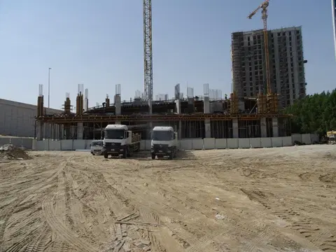 Ход строительства Binghatti Gems, JVC District 12 — 9 сентября 2021, готовность 15.85%, снимок 2 из 7