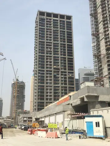Ход строительства Peninsula One, Peninsula — 9 июля 2024, готовность 79.04%, снимок 1 из 11