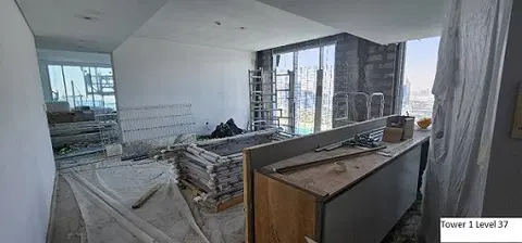 Ход строительства Beach Mansion, Emaar Beachfront — 21 апреля 2025, готовность 90.00%, снимок 5 из 6