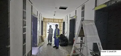 Ход строительства Beach Mansion, Emaar Beachfront — 21 апреля 2025, готовность 90.00%, снимок 4 из 6
