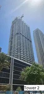 Ход строительства Beach Mansion, Emaar Beachfront — 21 апреля 2025, готовность 90.00%, снимок 1 из 6