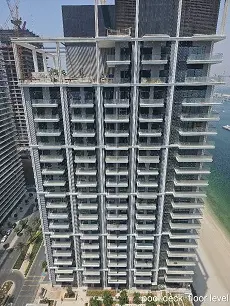 Ход строительства Beach Mansion, Emaar Beachfront — 17 июля 2025, готовность 95.17%, снимок 2 из 8