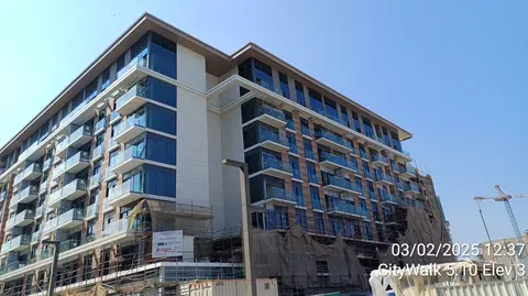 Viridian at Central Park, Central Park at City Walk construction progress — 7 February 2025, 76.49% complete, photo 6 of 7