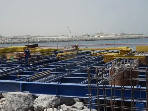 Bulgari Ocean Mansions, Bulgari Ocean Mansions construction progress — 2 August 2023, 24.87% complete, photo 7 of 12