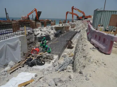 Bulgari Ocean Mansions, Bulgari Ocean Mansions construction progress — 2 August 2023, 24.87% complete, photo 2 of 12