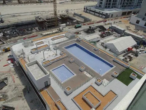 Azizi Riviera 41, Azizi Riviera construction progress — 31 August 2023, 95.14% complete, photo 6 of 9