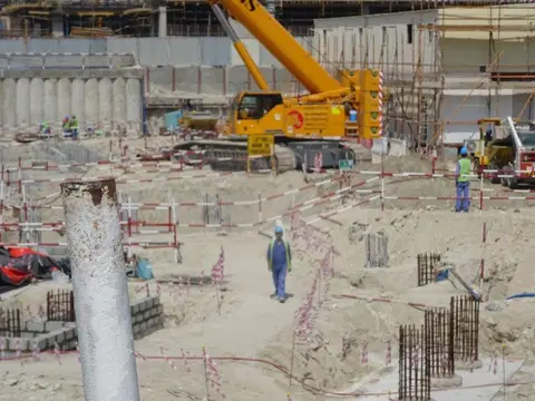Ход строительства Peninsula Five, Peninsula — 3 октября 2022, готовность 4.06%, снимок 4 из 5