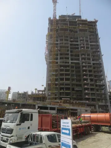Ход строительства Peninsula Five, Peninsula — 24 августа 2023, готовность 28.69%, снимок 11 из 18