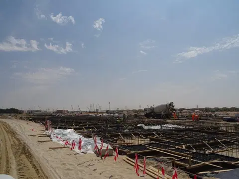 La Violeta 1, Villanova construction progress — 15 March 2023, 4.55% complete