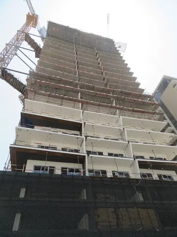 Binghatti Creek, Healthcare City Phase 2 construction progress — 8 September 2022, 48.12% complete, photo 2 of 10