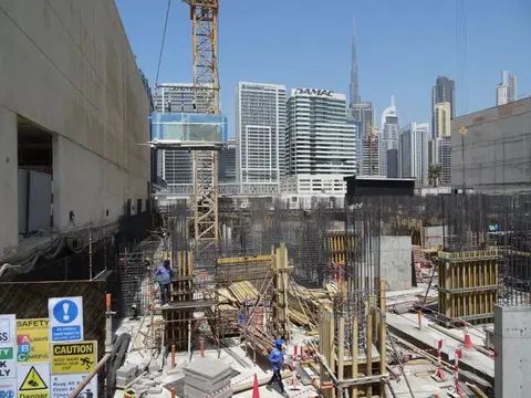 Ход строительства Binghatti Canal, Business Bay — 21 апреля 2022, готовность 10.68%, снимок 1 из 2