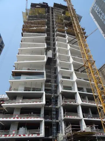 Ход строительства Binghatti Canal, Business Bay — 29 сентября 2022, готовность 56.04%, снимок 9 из 11