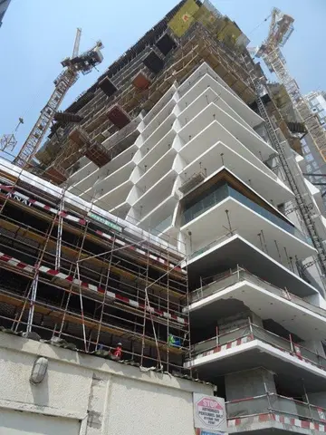 Ход строительства Binghatti Canal, Business Bay — 29 сентября 2022, готовность 56.04%, снимок 8 из 11