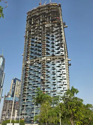Damac City, Al Wasl construction progress — 15 July 2026, 68.66% complete, photo 7 of 12