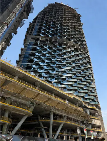 Damac City, Al Wasl construction progress — 15 July 2026, 68.66% complete, photo 3 of 12