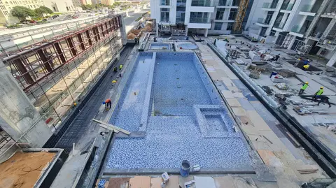 Ход строительства Pearlz by Danube, Al Furjan — 28 декабря 2023, готовность 74.60%, снимок 8 из 10
