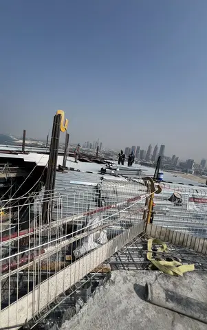 Ava Palm Jumeirah Dorchester Collection, Palm Jumeirah construction progress — 27 October 2025, 59.05% complete, photo 4 of 4