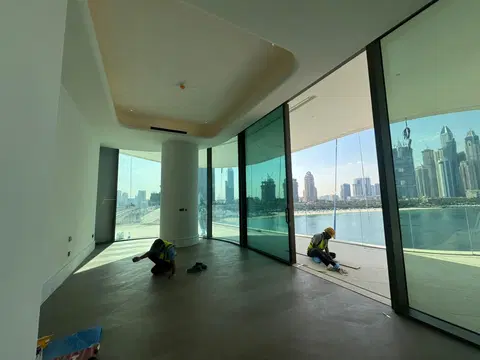 Ava Palm Jumeirah Dorchester Collection, Palm Jumeirah construction progress — 27 February 2026, 79.84% complete, photo 12 of 14