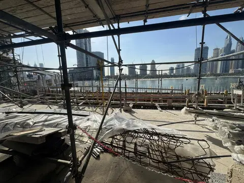 Ava Palm Jumeirah Dorchester Collection, Palm Jumeirah construction progress — 27 February 2026, 79.84% complete, photo 11 of 14