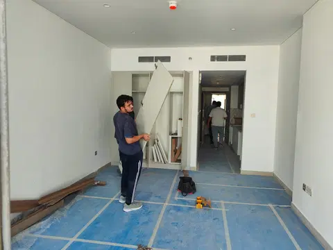 Ход строительства Q Gardens Lofts, JVC District 13 — 27 июля 2026, готовность 90,68%, снимок 13 из 15