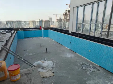 Ход строительства Q Gardens Lofts, JVC District 13 — 27 июля 2026, готовность 90,68%, снимок 10 из 15