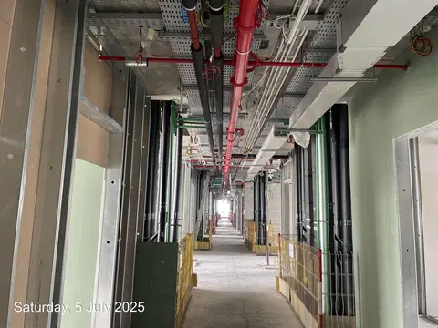 Address Residences The Bay, Emaar Beachfront construction progress — 10 July 2025, 39.31% complete, photo 7 of 7