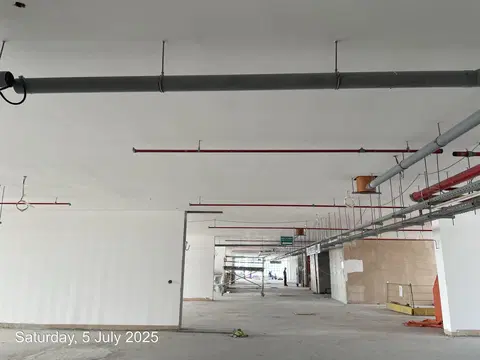 Address Residences The Bay, Emaar Beachfront construction progress — 10 July 2025, 39.31% complete, photo 6 of 7