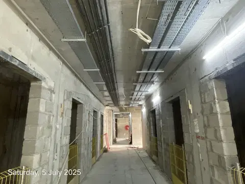 Address Residences The Bay, Emaar Beachfront construction progress — 10 July 2025, 39.31% complete, photo 3 of 7