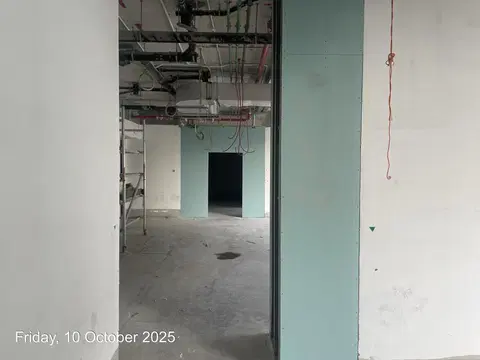 Address Residences The Bay, Emaar Beachfront construction progress — 4 December 2025, 49.31% complete, photo 6 of 8