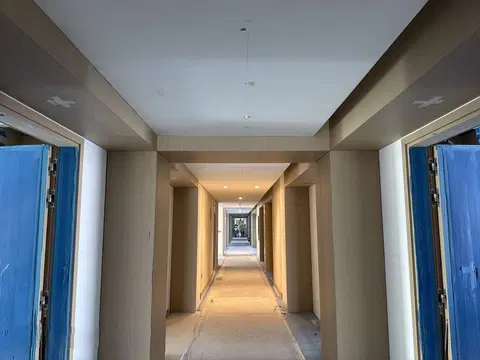 Address Residences The Bay, Emaar Beachfront construction progress — 17 March 2026, 67.08% complete, photo 6 of 8