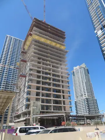 Ход строительства MBL Royal, Jumeirah Lakes Towers — 3 мая 2023, готовность 33.53%, снимок 7 из 7