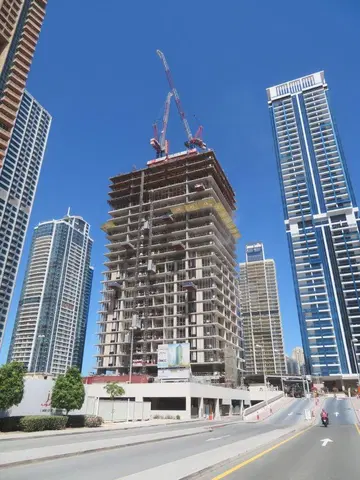 Ход строительства MBL Royal, Jumeirah Lakes Towers — 3 мая 2023, готовность 33.53%, снимок 4 из 7