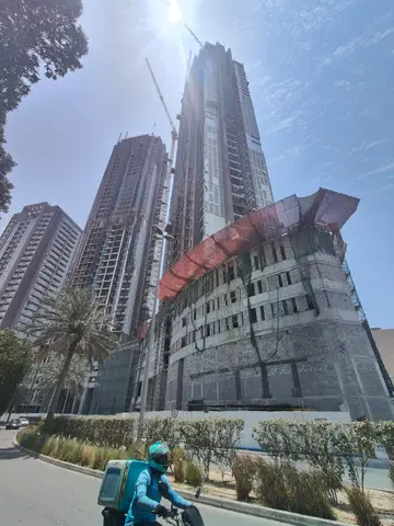 Maimoon Gardens, JVC District 11 construction progress — 13 May 2026, 63.46% complete, photo 4 of 14