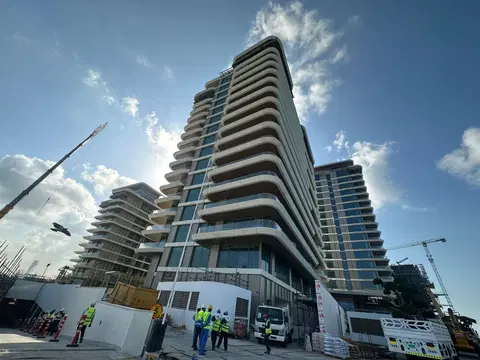 Serenia Residences, The Palm Crescent construction progress — 26 January 2026, 96.04% complete, photo 2 of 10