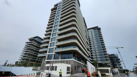 Serenia Residences, The Palm Crescent construction progress — 31 March 2026, 98.04% complete, photo 12 of 12