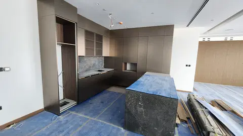 Serenia Residences, The Palm Crescent construction progress — 31 March 2026, 98.04% complete, photo 2 of 12